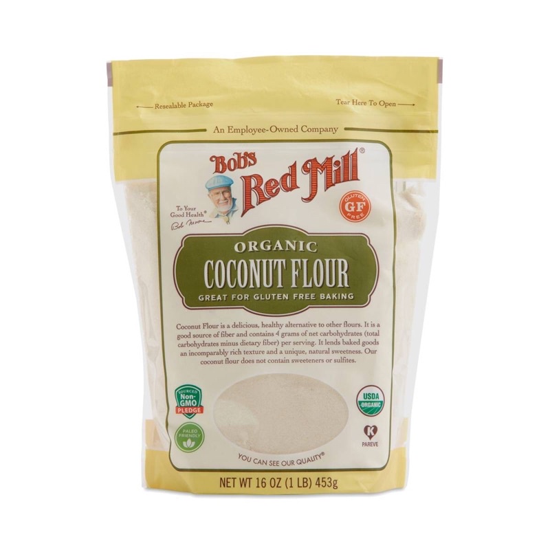 

SALE Bob’s Red Mill ORGANIC Coconut Flour Gluten Free Tepung Kelapa Organik Healthy Food Bread Bakin