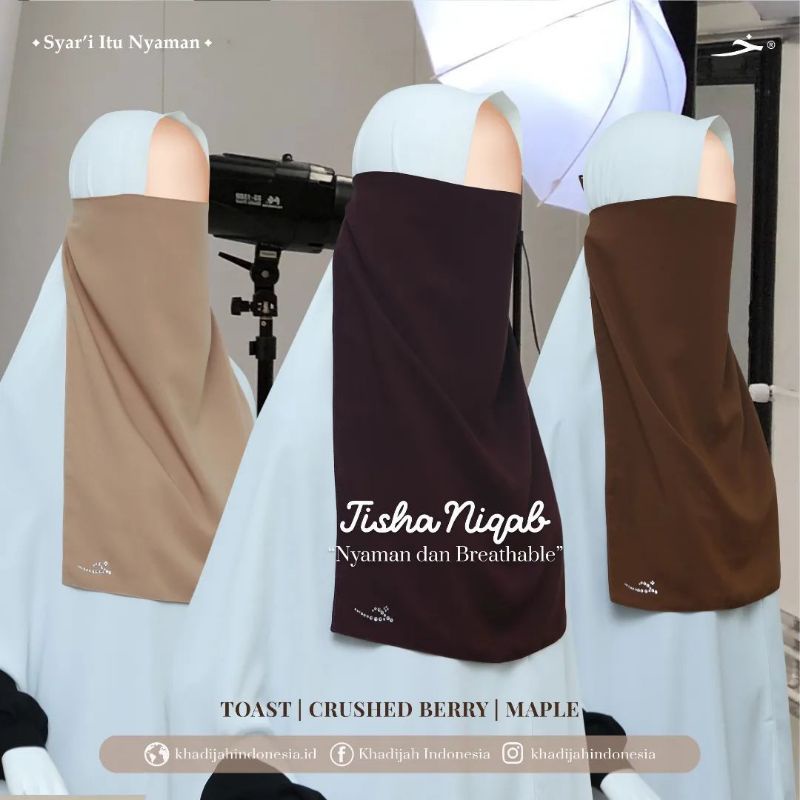 Tisha Niqab Tali by Khadijah Indonesia