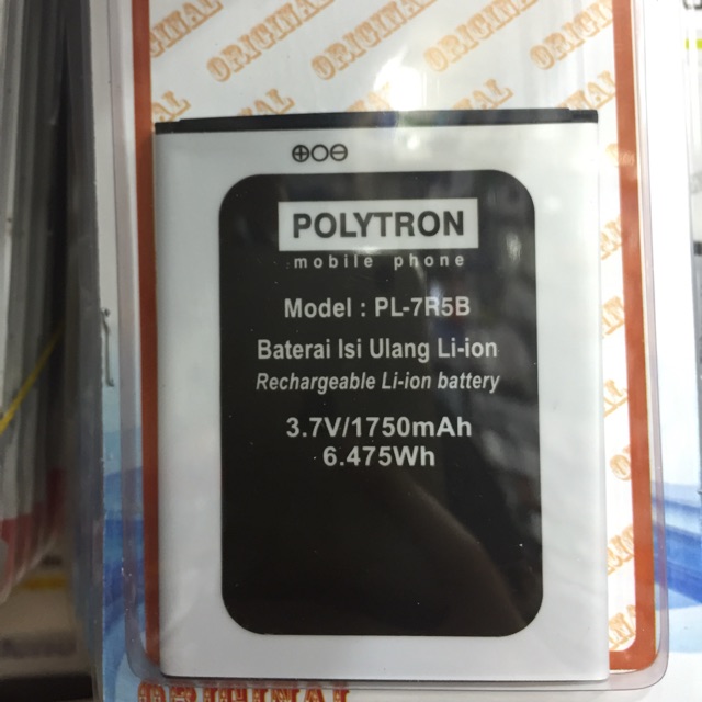 Baterai Polytron PL-7R5B / Polytron W6500 / Rocket Quarda / polytron T4 / Polytron R2506