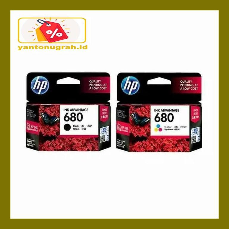 

Pt740Dpp Paket Tinta Catridge Hp 680 Black Colour Original Pt0P8D6M