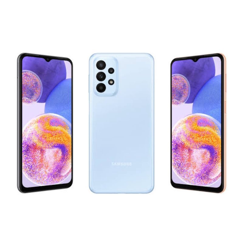 HP BARU SAMSUNG GALAXY A23 4G | A22 4G | A22 5G ORI GARANSI RESMI super AWESOME  5000mAh Baterai-A23 4GLTE 6/128 BLUE