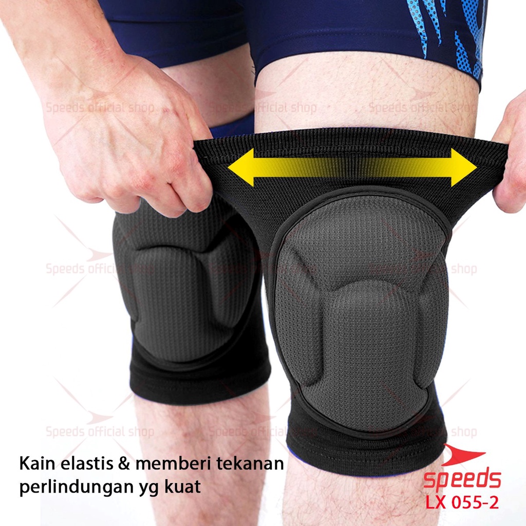 SPEEDS Pelindung Lutut untuk Perlengkapan fitness Knee protector 055-2 Image 7