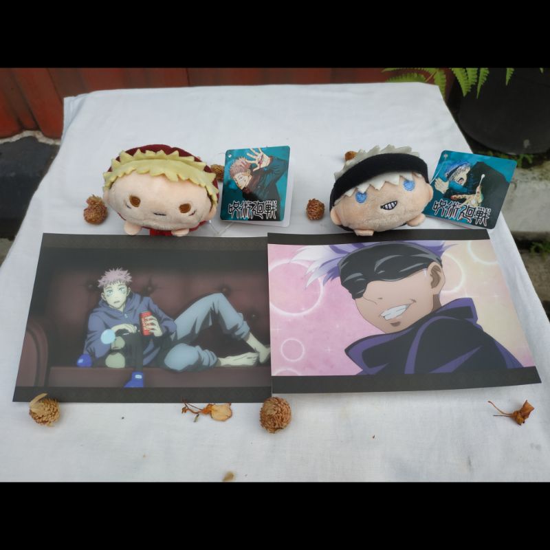 Noru Chara Mascot Birthday Limited Edition Itadori Yuuji, Gojo Satoru, Nezuko Kamado, & Iwaizumi Haj