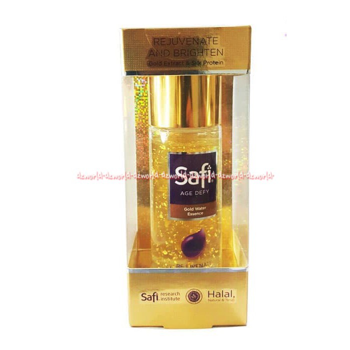 Safi Age Defy Gold Water Essence 100ml Merawat Keremajaan Kulit