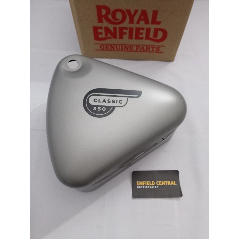 

BOX KIRI ORIGINAL ROYAL ENFIELD CLASSIC GUN METAL 350