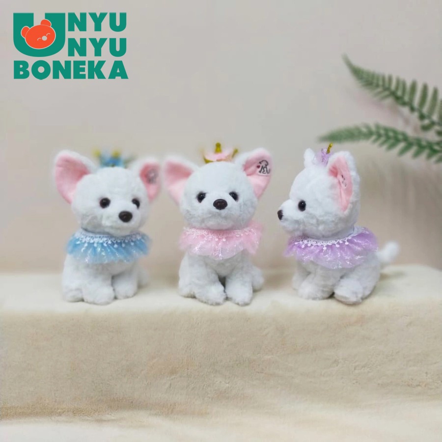 Boneka Dog Chihua hua Size 9&quot;/22cm/mainananak/animal/karakter/hadiah