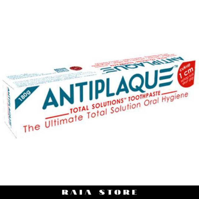 ANTIPLAQUE TOOTHPASTE 180GR