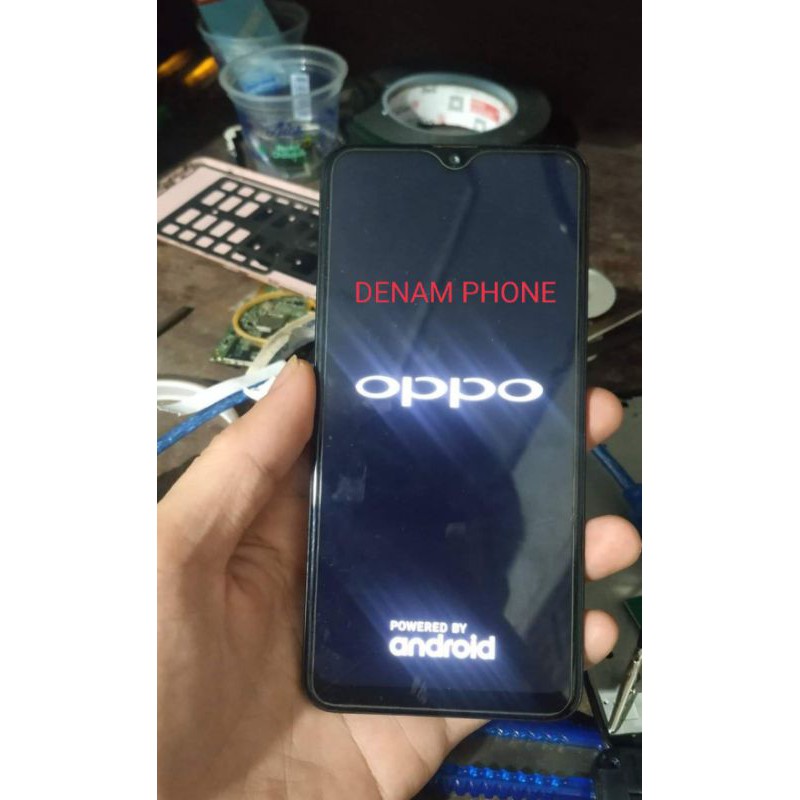 LCD TOUCHSCREEN OPPO A5S / OPPO A11K / A12 / A7 REALME 3 ORI COPOTAN ASLI CABUTAN