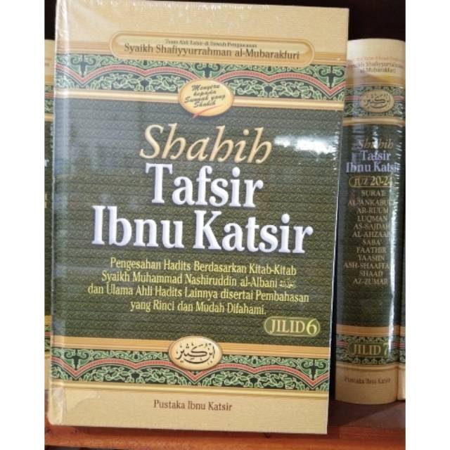 (Jilid 6) Shahih Tafsir Ibnu Katsir | Pustaka Ibnu Katsir