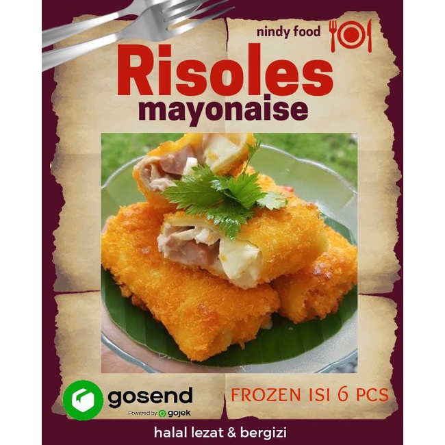 

Risoles mayonaise/ mayo (Frozen)