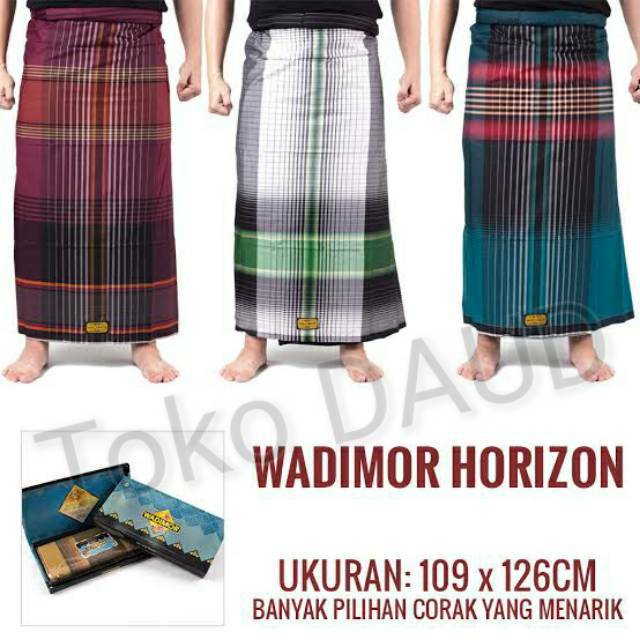 Sarung Wadimor Murah Tiga Dara Salur 3 Dara Horison Horizon Ecer & Grosir Minang Aceh