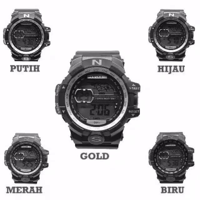 Jam Tangan Pria Sporty Anti Air Lasika Original LSK-611