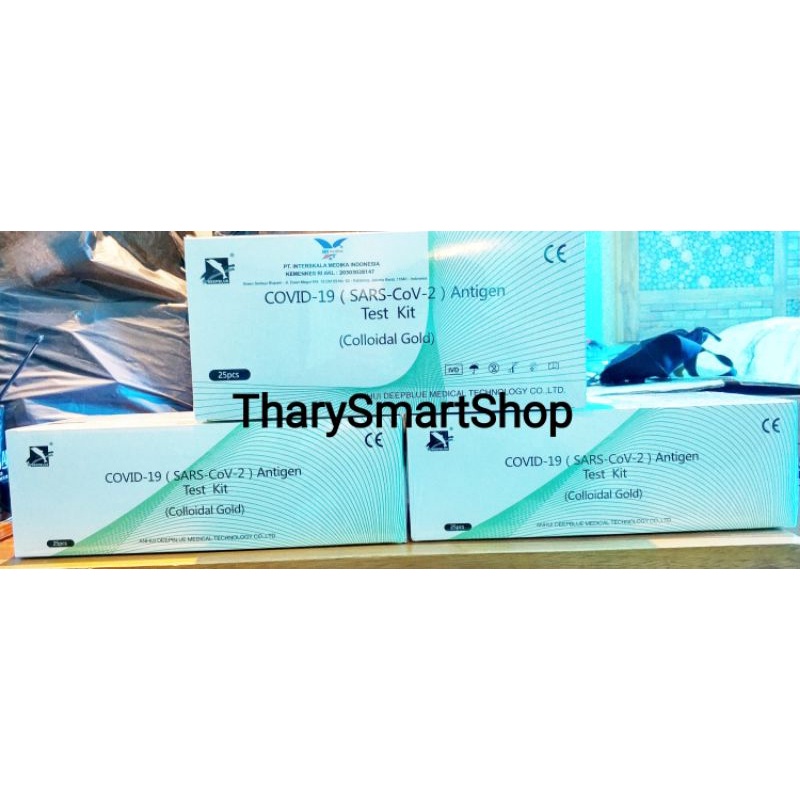 Swab Test Antigen Anhui Deepblue 25 Test Kit