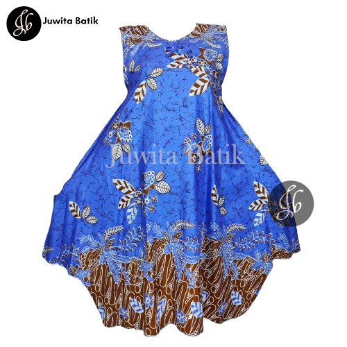 Juwita Batik - Daster Yukensi Jumbo Batik Seri Warna Bahan Rayon Tebal Dan Adem