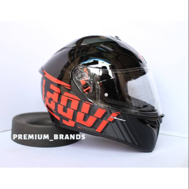 AGV K3SV MYTH BLACK BLACK/GREY/RED