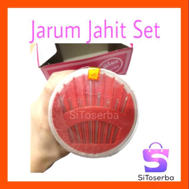 JARUM PIRING SET CAMPUR BESAR KECIL MURAH - JARUM JAHIT TANGAN