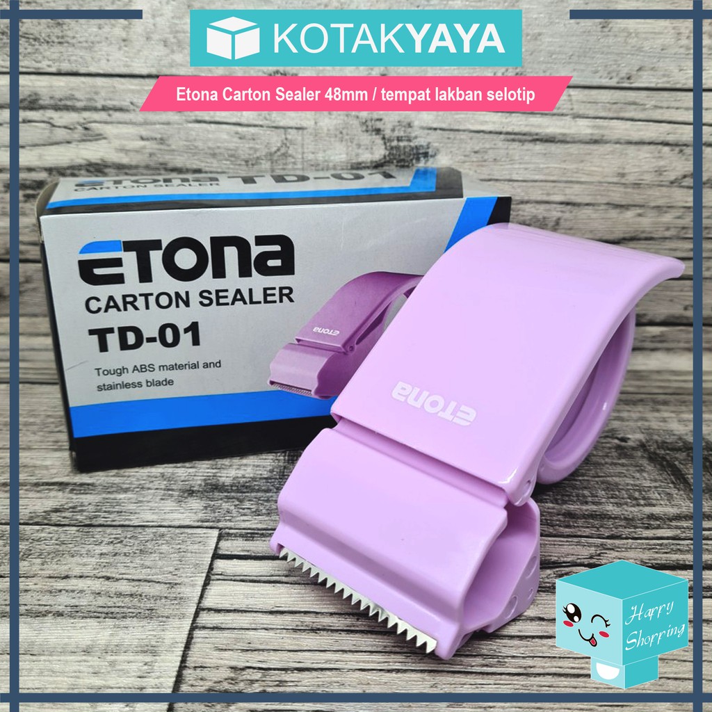 

Etona Carton Sealer 48mm / tempat lakban selotip