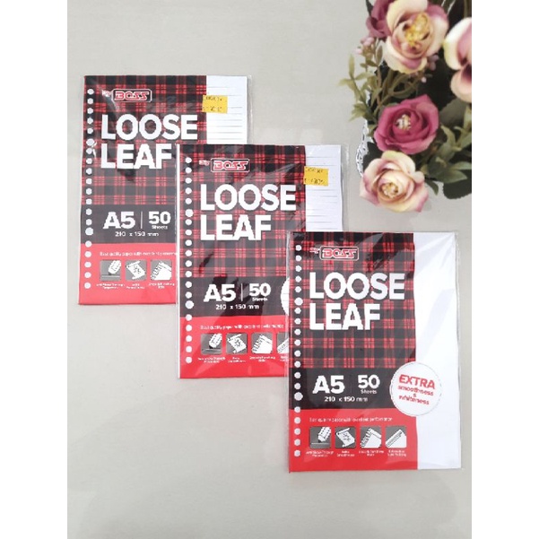 

LOOSE LEAF A5-50 BIGBOSS