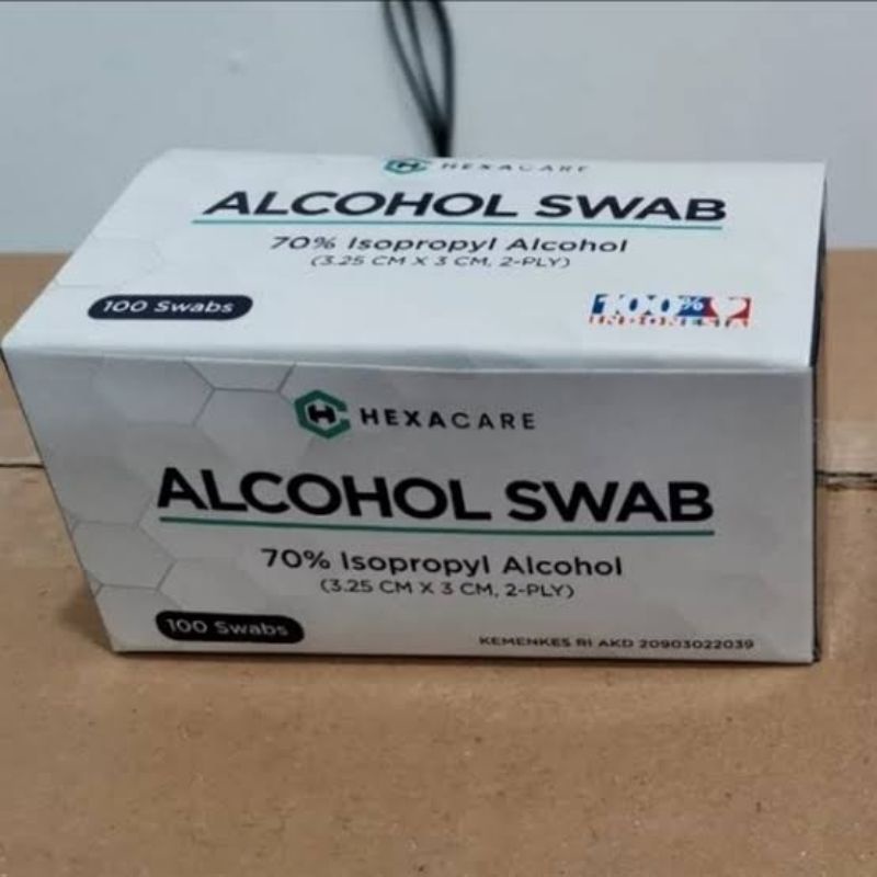 Alkohol swab Hexacare / Alcohol swab 70% Hexa Care isi 100 pcs