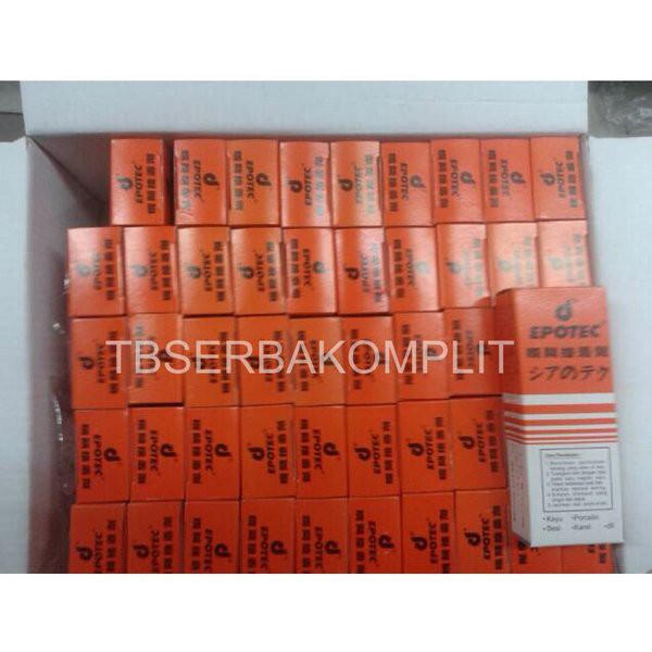 Lem Epotec Asli 50pcs Korea Buat Batu dan Tempel Cincin type SI 5 lem d