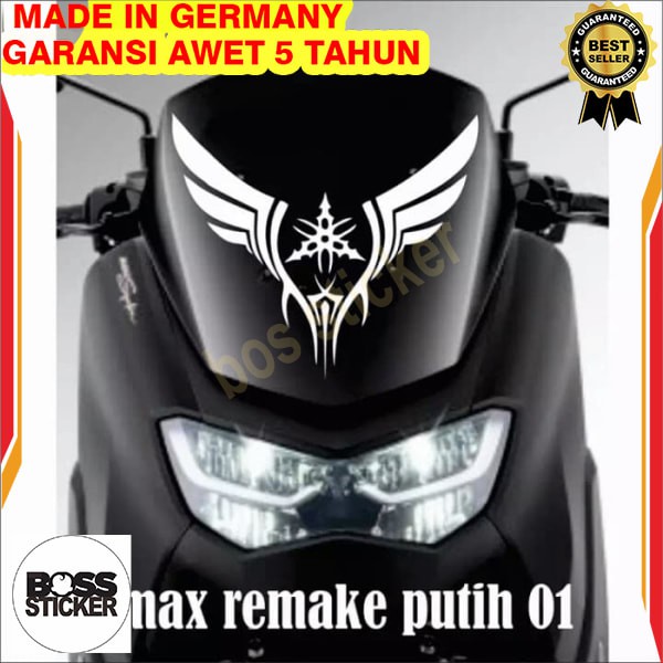 Murah Stiker Tameng Visor Motor Nmax keren Elegan