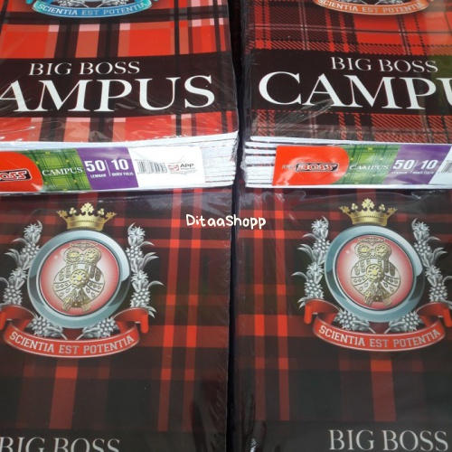 

Buku Tulis Campus Big Boss 50 Lembar/Pack 094