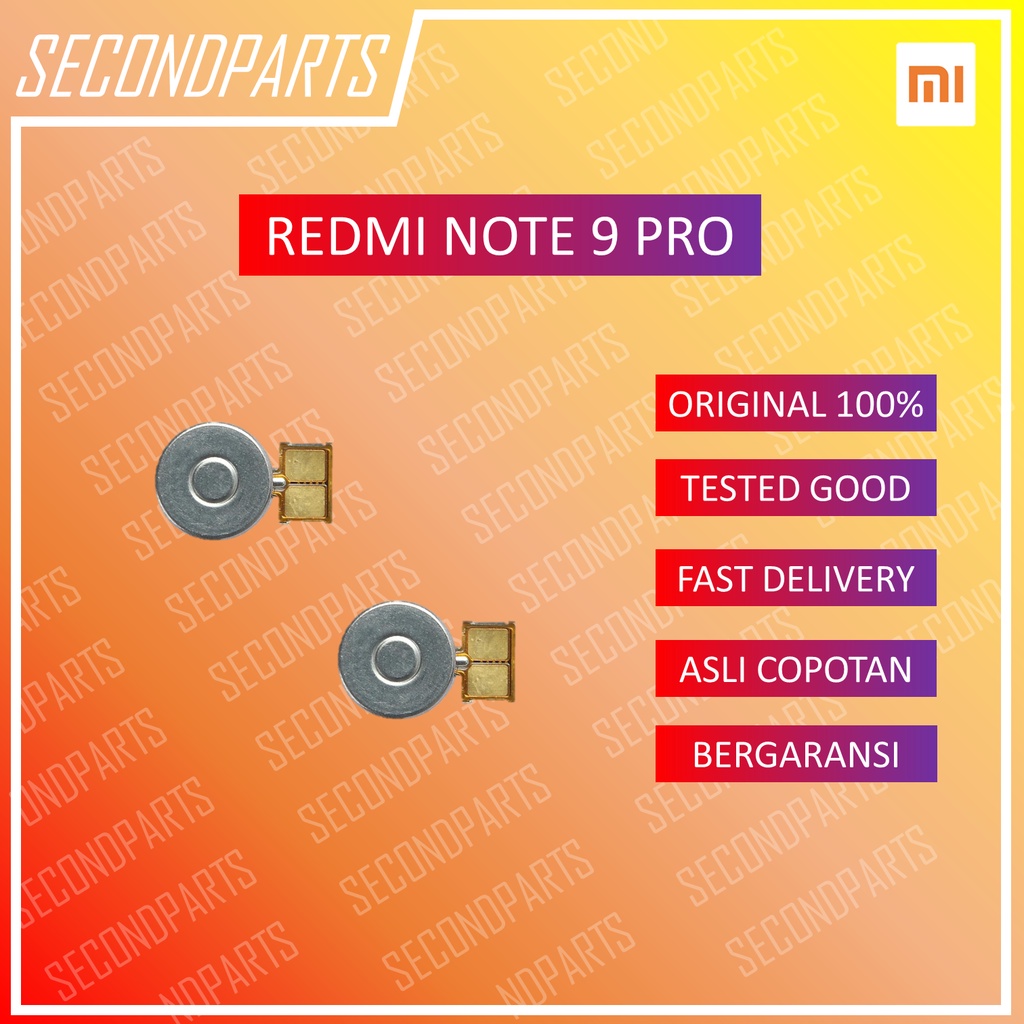 VIBRATE GETAR XIAOMI REDMI NOTE 9 PRO ORIGINAL COPOTAN