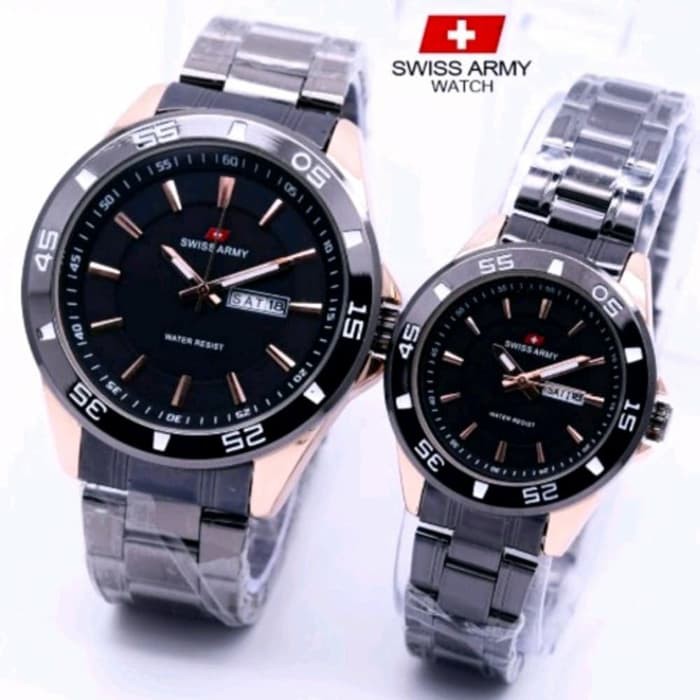 Sale JAM TANGAN SWISS ARMY COUPLE Kekinian