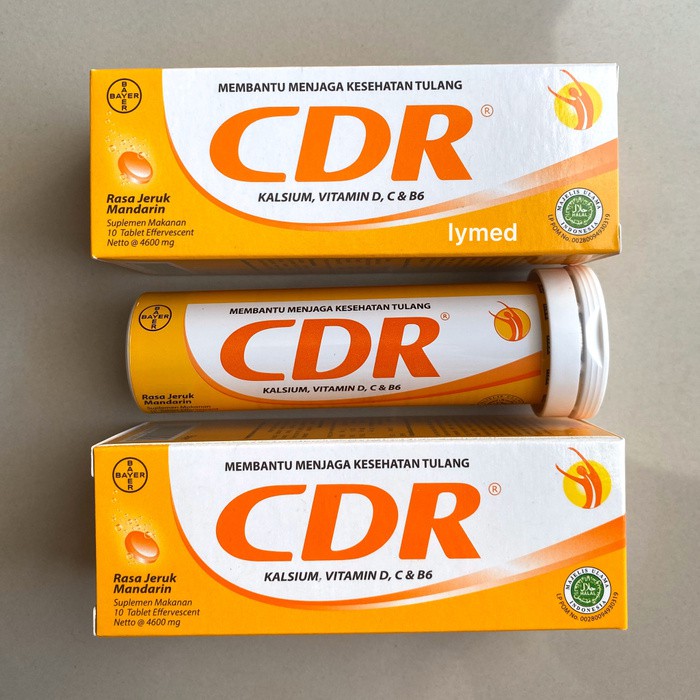 

CDR Rasa Jeruk Mandarin 10 Tablet Membantu Menjaga Kesehatan Tulang