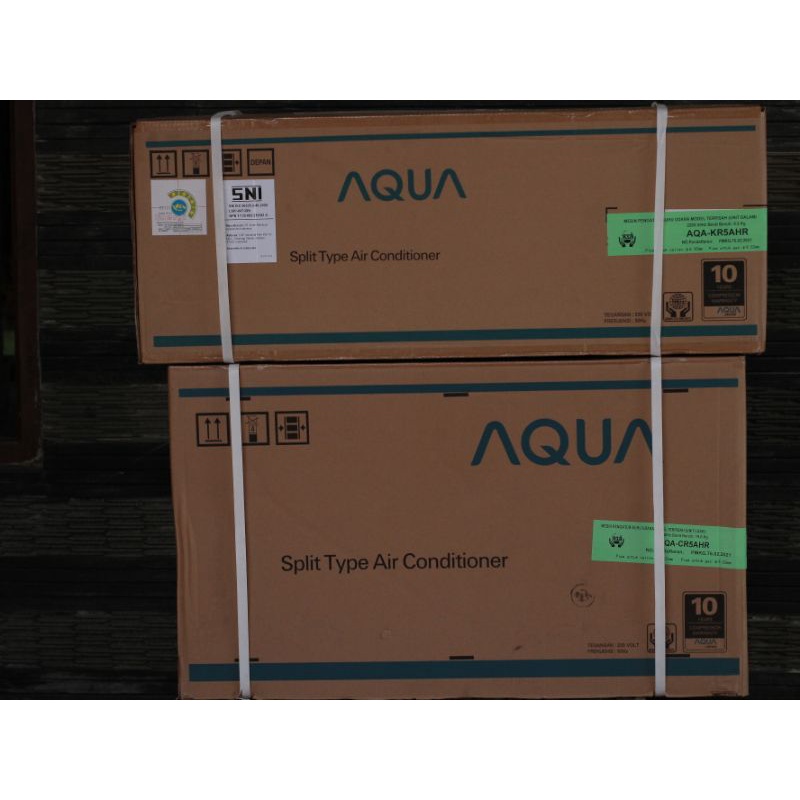 NEW PROMO TUKAR TAMBAH AC LAMA ANDA DGN  AC BARU MERK AQUA 1 PK