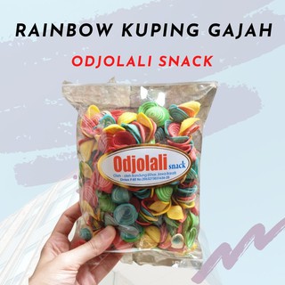 

Kuping Gajah Rainbow Pelangi Cemilan Tradisional Odjolali Khas Bandung