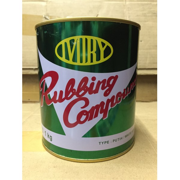 Wax Mobil - Wash Mobil - Ac Cleaner Mobil Kompon Putih Motor Mobil/Dempul Putih/Rubbing Compound