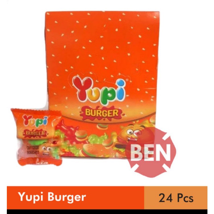 

YUPI BUGER isi 24 pcs