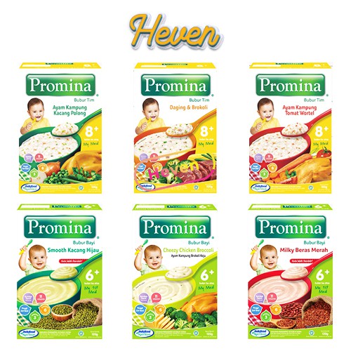 Promina Bubur 6+ dan Nasi Tim 8+ | Shopee Indonesia