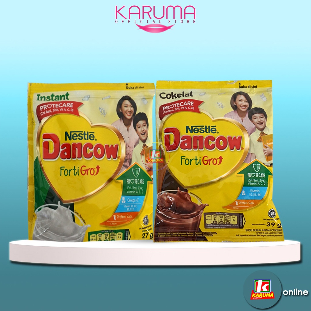 

Dancow Fortigro Susu Bubuk Sachet 39gr