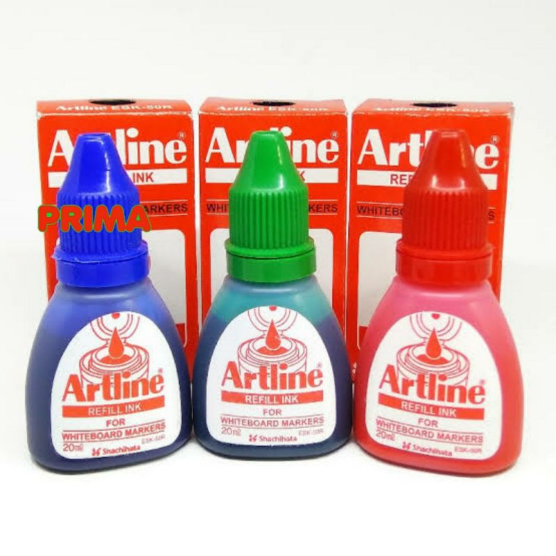 

REFILL SPIDOL / ISI TINTA SPIDOL WHITEBOARD ARTLINE (TERSEDIA SEMUA WARNA)