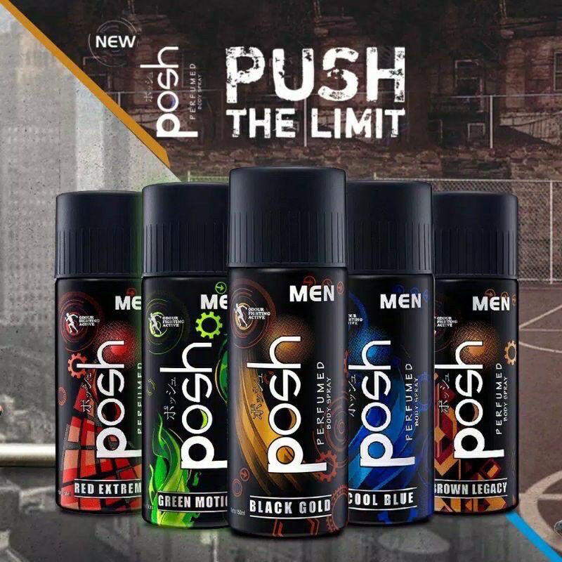 POSH Men Perfumed Body Spray 150ml-Original 100%