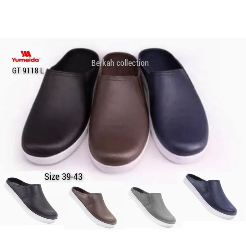 sandal sepatu karet pria yumeida GT 9118 L- GT 9117 - GT 9011 L/ sendal sepatu karet yumeida bustong