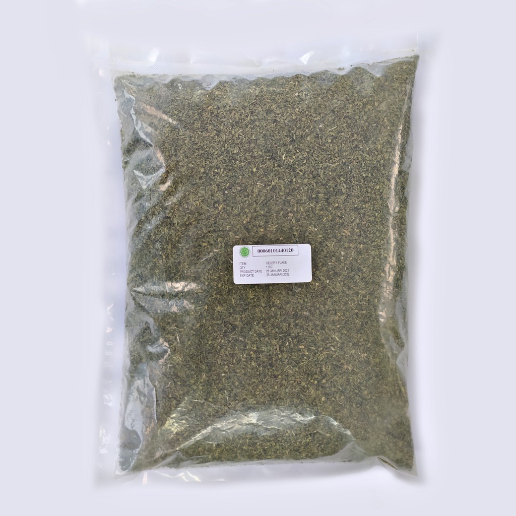 

Celery Flake 500gr /Seledri Kering Pure Asli