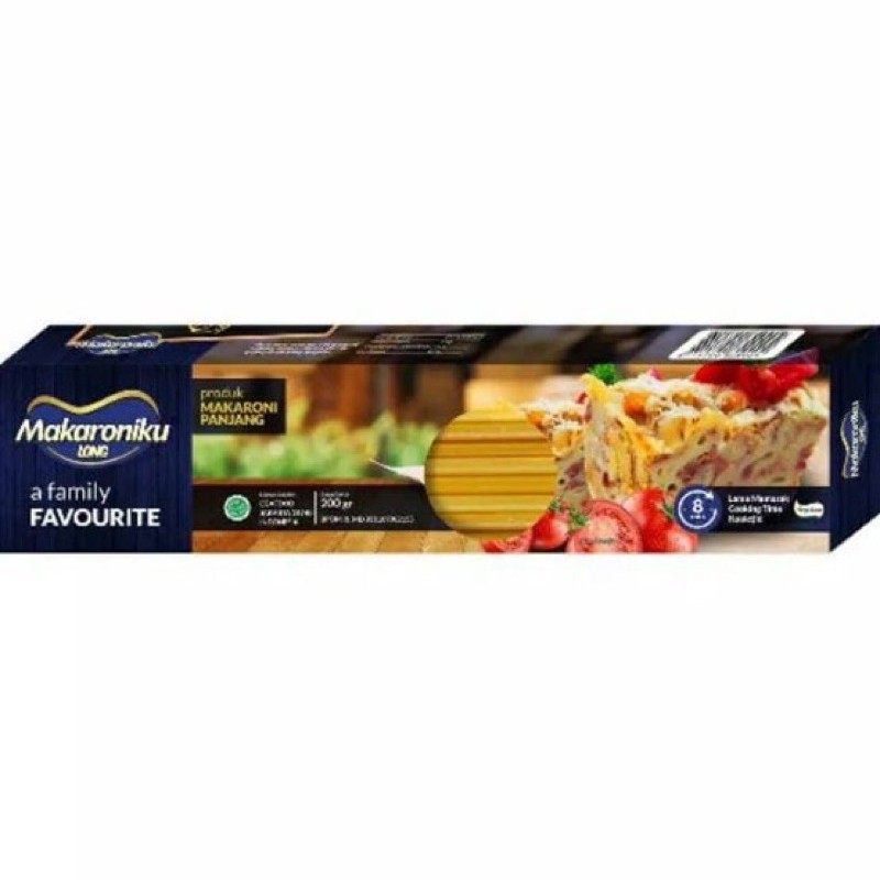 

Makaroniku Long Macaroni 400Gram / makaroniku egafood