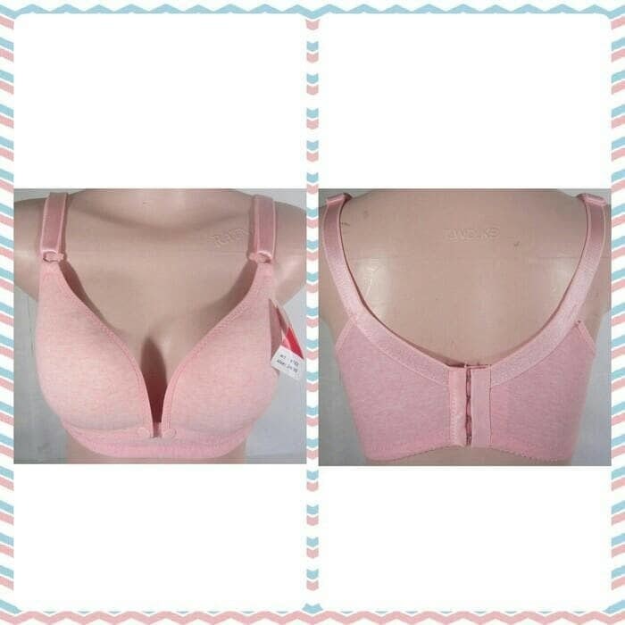 TERLARIS BRA BH Menyusui Tanpa Kawat Bukaan Depan SOREX 8102