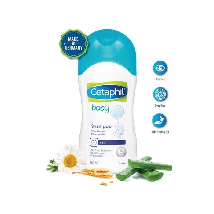 CETAPHIL BABY SHAMPOO WITH NATURAL CHAMOMILE HAIR 200ML