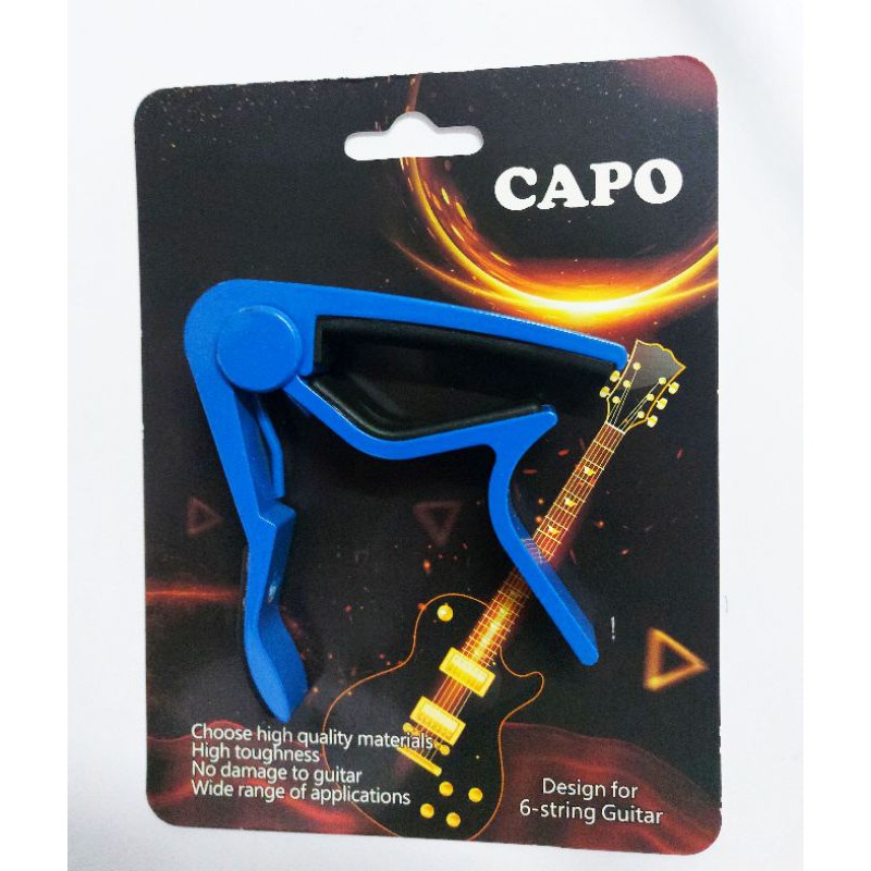 Capo gitar /ukulele / penjepit senar / penjepit gitar aluminum alloy