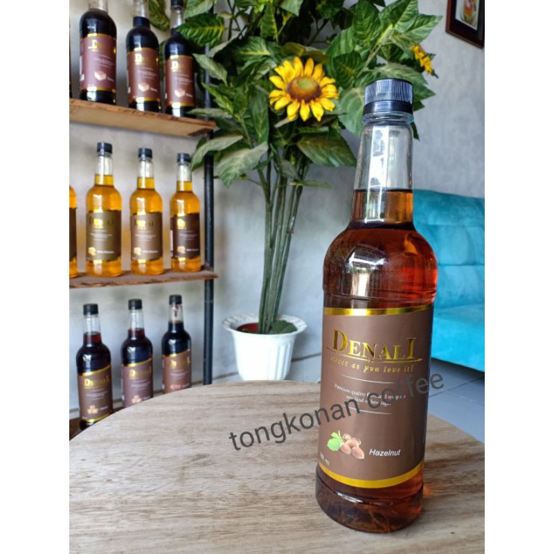 

hazelnut denali syrup 750ml | bubuk minuman