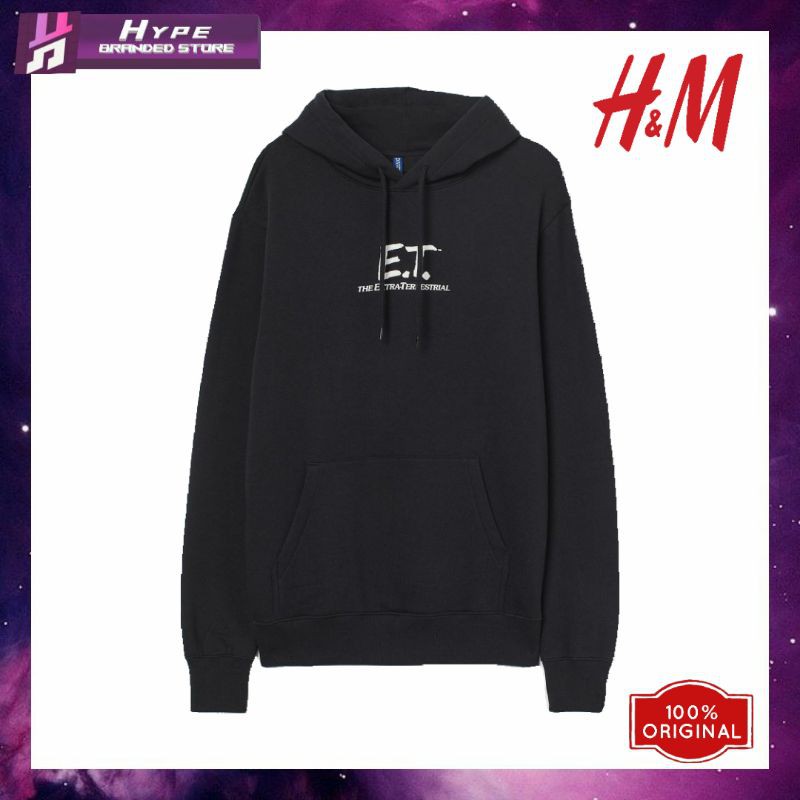 Hoodie H&M E.T. Branded Original Sisa Export