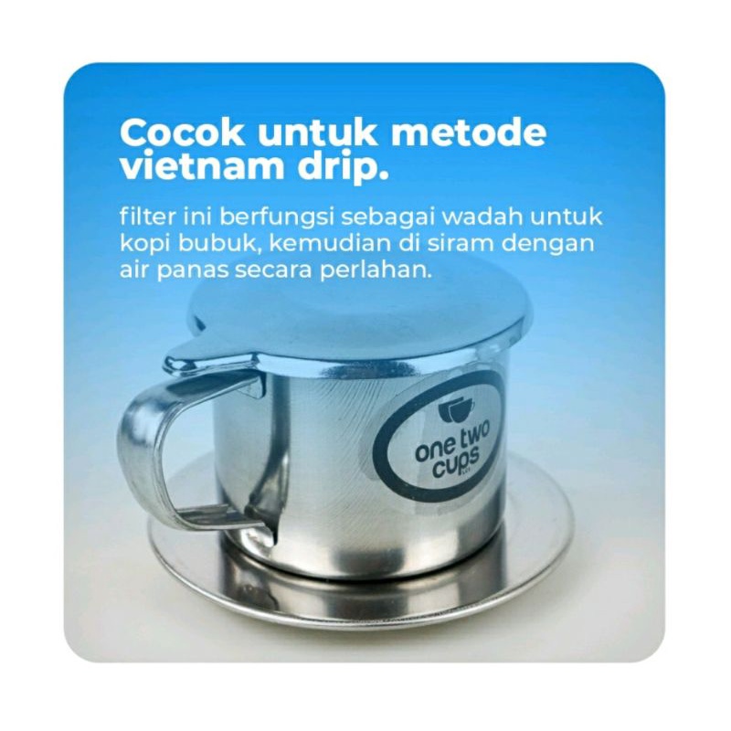 Vietnam Drip Saringan Kopi Stainless Coffe Maker Vietnamdrip 100ML