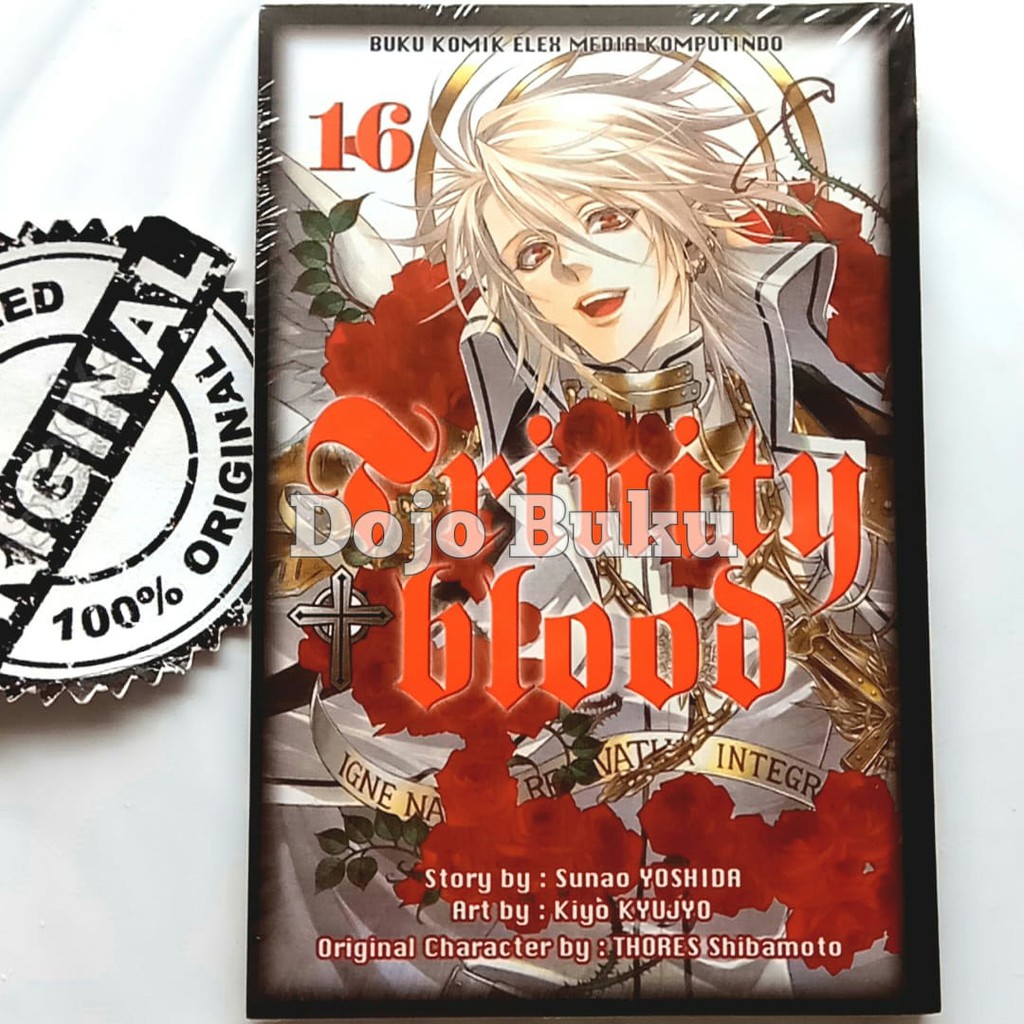 Komik Seri : Trinity Blood by Kiyo Kyujyo, Sunao Yoshida