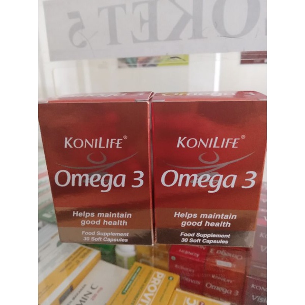 OMEGA 3 KONILIFE (MENCEGAH KOLESTRO)