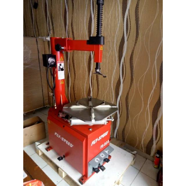 tyre changer tire changer mesin bukaan ban fly speed fs808 hidrolik bongkar pasang ban