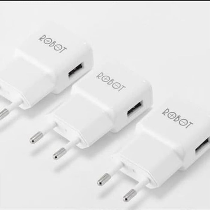 Batok kepala Charger Adapter Robot RT-K4 Single USB Port Original